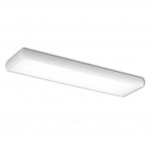Aluminium plafonnier ELECTRO 2xG5 39w blanc mat