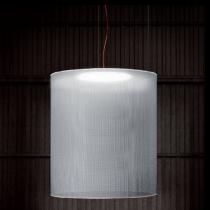 Odysea lampe Pendelleuchte lampenschirm Grau 45cm