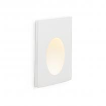 Plas 1 Recessed plaster LED 1x1w 3000ºK 62,71Lm white