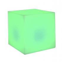 Cuby 20 cube iluminado Extérieure solar LED RGB 20x20cm