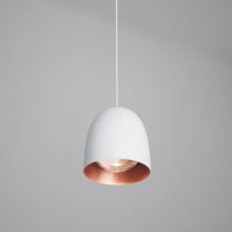 Speers S1 Lampe Suspension LED 9W - blanc Brillant, Cuivre