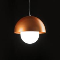 Boleta Lámpara colgante LED 11W Ø232 Lacado cobre