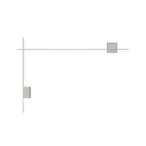 Lámpara de pared Structural 2615 Gris L2. 2 × LED PLATE 24V
