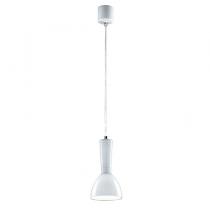 Kone Pendant Lamp E14/60w Glass white