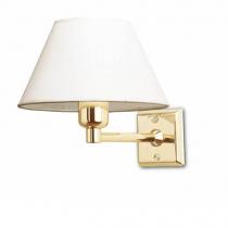 Americana Wall Lamp E27 60W Gold Bathroom