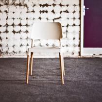 Belloch chair polipropileno and beech (indoor) white