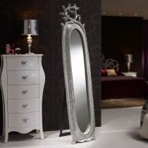 Gaudi spiegel Stehlampe Vestidor Silber