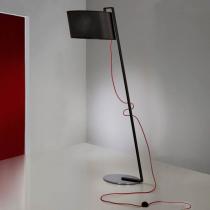Flow lámpara of Floor Lamp 1L Black Brillo + lampshade