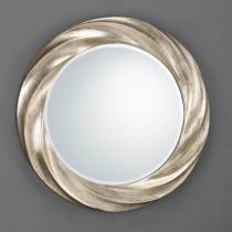 Rodas mirror Round Helicoidal ø76 Silver aged