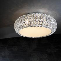 Diamond ceiling lamp pequeño 6 G9 LED 4W Chrome/Copens