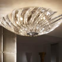Eloise ceiling lamp G9 8x42W bright chrome
