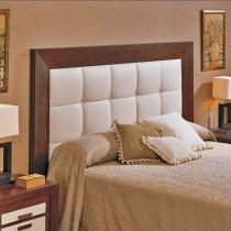 Zen bed of headboard 180cm upholstered