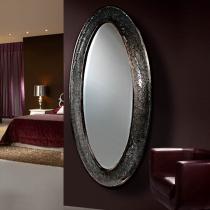 Gaudi mirror oval vestidor Red/Black