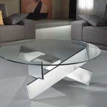 Denver table of Centro ø105x39 Stainless Steel