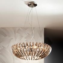 Ariadna Pendant Lamp 12xG9 LED 4W Champagne