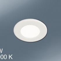 Foco Rodada + LED 6W luz Cálida