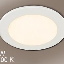 Foco Round + LED 30W light white