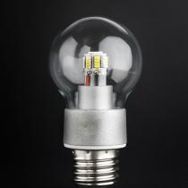 SERIE MG LED Bulbo óptica polycarbonate Transparente E27