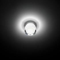 Scotch lâmpada do teto Rodada Ao ar Livre LED 1x3w - Cromo