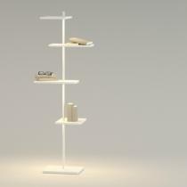 Suite Floor Lamp Large - Lacquered white Mate