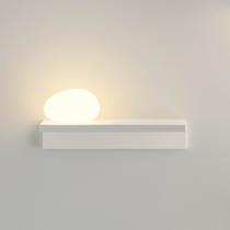 Suite Wall Lamp with Diffuser of Glass left - Lacquered