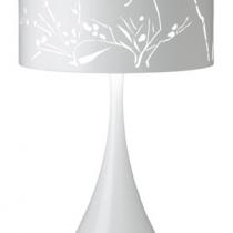 Nature Table Lamp Lacquered white