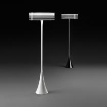 Code Floor Lamp Lacquered white