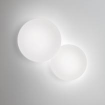 Puck Lampada de parede Duplo Fluorescente Branco