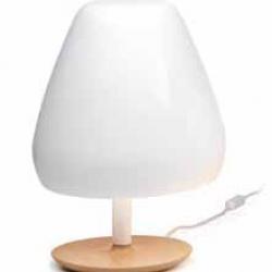 Aspen Lampe de table ceramica 43cm 3xE14 blanc