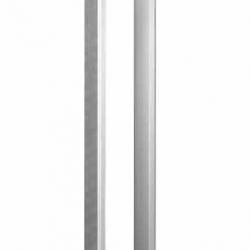 Note lámpara de Pie Halógena 250w Aluminio Blanco