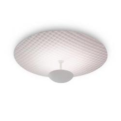Capitone ceiling lamp 80cm 100W white