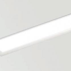 Arkos abajur T5L Embutida retangular 61,5cm T5 2x24w G5 branco fosco