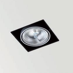 Orbital Trimless 1 Empotrable Orientable C dimmable R111 Gx8,5 70w Aluminio