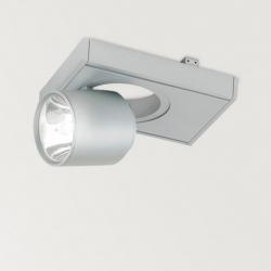Profile 220 proyector 1xGX8,5 35w C dimmable R111 IP20 + Equipo elec Aluminio