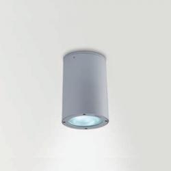 Wall&Surface Downlight Wall Lamp Outdoor Round Ceiling 1xG24d-3 26w IP54 + Equipo Glass Matt Aluminium
