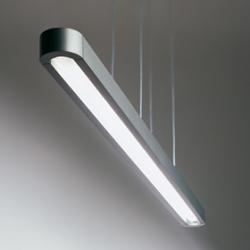 Talo Pendant lamp 1x54w Fluorescent linear, not adjustable Silver