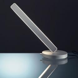Hashi Long Table Lamp Grey Aluminium
