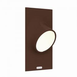 Ciclope Wall Lamp Recessed Outdoor 15,8x26cm LED 6w IP65 Ã“xido