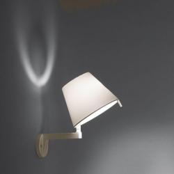Melampo Wall lamp with switch E14 max 42w Natural Diffuser