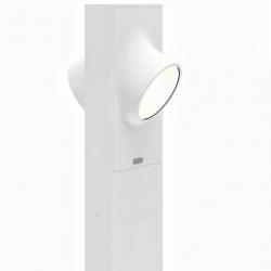 Ciclope Stehlampe Doppelt im Freien 50cm LED 2x6w IP65 Grau Claro
