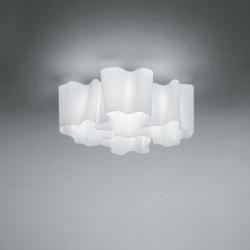 Logico ceiling lamp mini 4x90ú, Diffuser silk lúcido