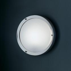 Niki Wall lamp/ceiling lamp Diffuser en polycarbonate antigolpes emergency solo
