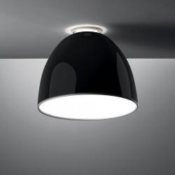 Nur Gloss lâmpada do teto ø55cm HIT E27 1x100w Preto Brilhante