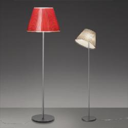 Choose Terra Floor Lamp Fluorescent Diffuser en polipropileno Red