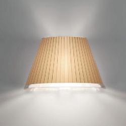 Choose Wall Lamp IP23 Structure Grey Aluminium Diffuser pergamino