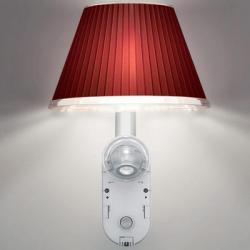 Choose Wall lamp + LED Structure in gray aluminium, net Diffuser New LED