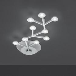 LED Net 66 ceiling lamp linear LED 23W - white Shiny