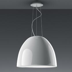 Nur Gloss LED lampada Lampada a sospensione bianco