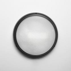 Pantarei 190 Applique LED Diffusore policarbonate Nero
