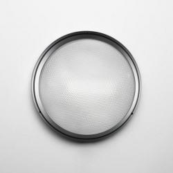 Pantarei 300 Wandleuchte/deckeleuchte LED Diffuser Glas Silber 3000K